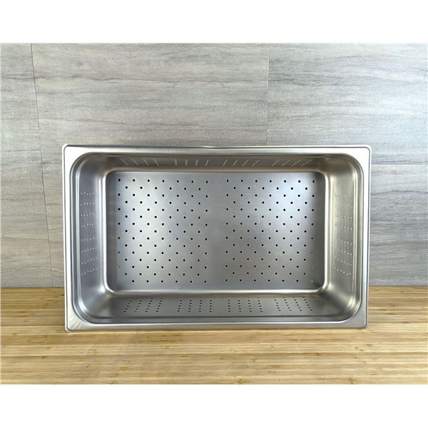 22qt Full-Size 6" Deep Perforated Insert |JR 57107/L9-1