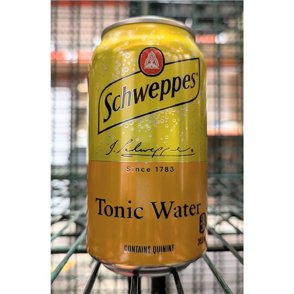 Schweppes Tonic Water 355mL - Lot of 26 |EC2