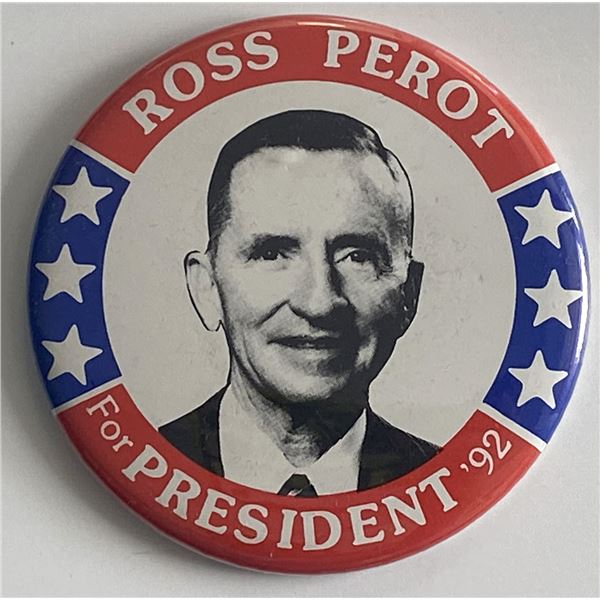 Ross Perot for President 1992 pin