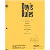 Image 1 : Davis Rules Randy Quaid  signed script