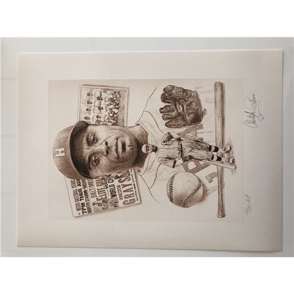 Oscar Charleston Artwork. Individually  Numbered Signed Artists Proof
