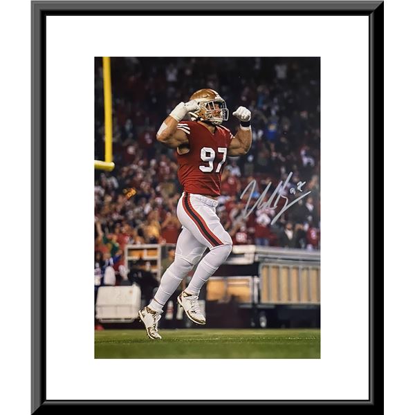 SF 49ers Nick Bosa signed photo