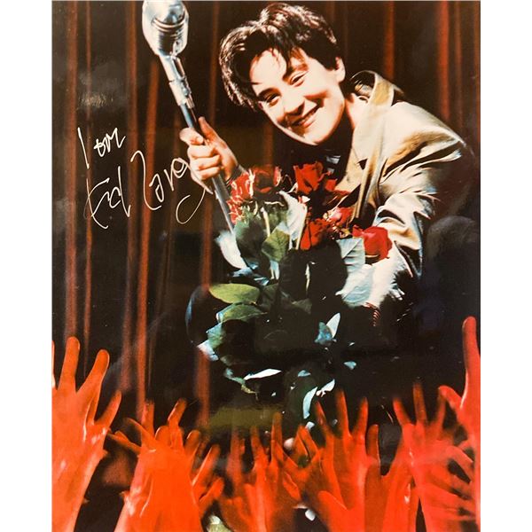 k.d. lang signed photo