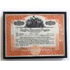 Image 1 : Framed Lindberg Engineering Company Stock Certificate