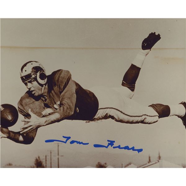 Tom Fears LA Rams signed photo