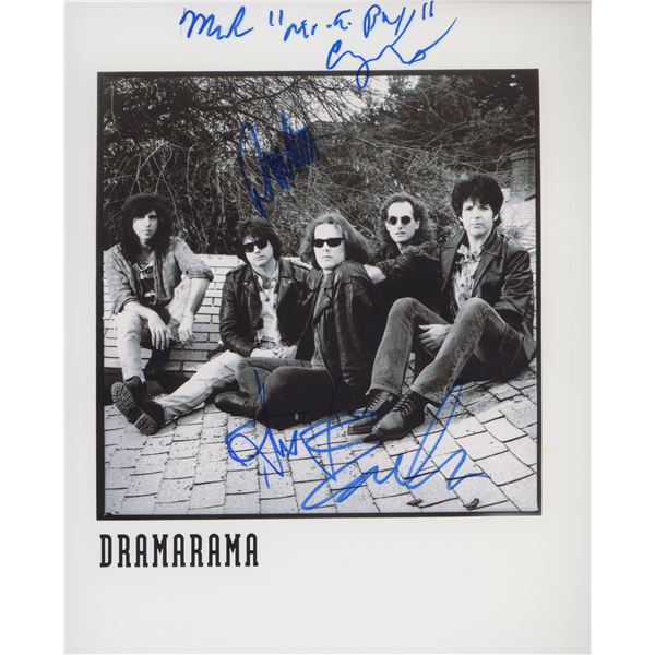 Dramarama band signed photo