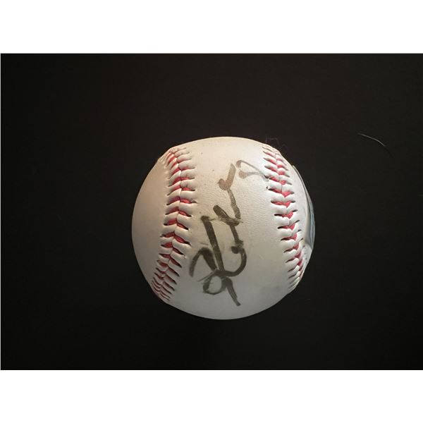 Kobe Bryant signed baseball