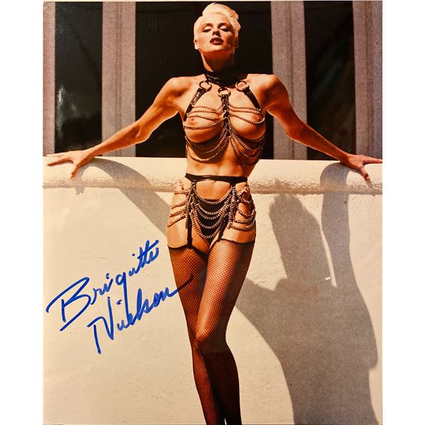 Brigitte Nielsen signed photo