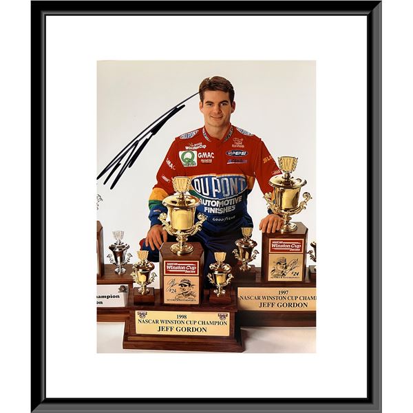 NASCAR Champion Jeff Gordon signed photo