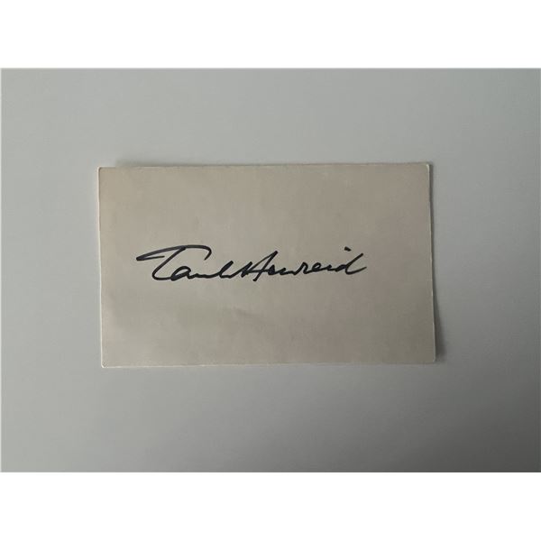 Casablanca Paul Henreid original signature