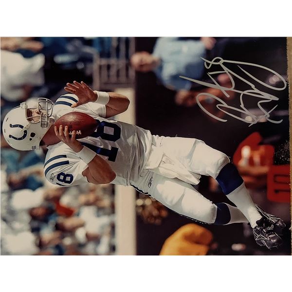 Indianapolis Colts Peyton Manning signed photo