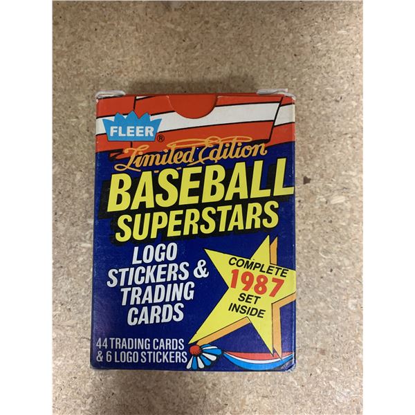Fleer 1987 Baseball Superstars card set