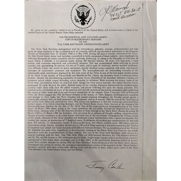 WW2 Christopher Navarre Signed Page