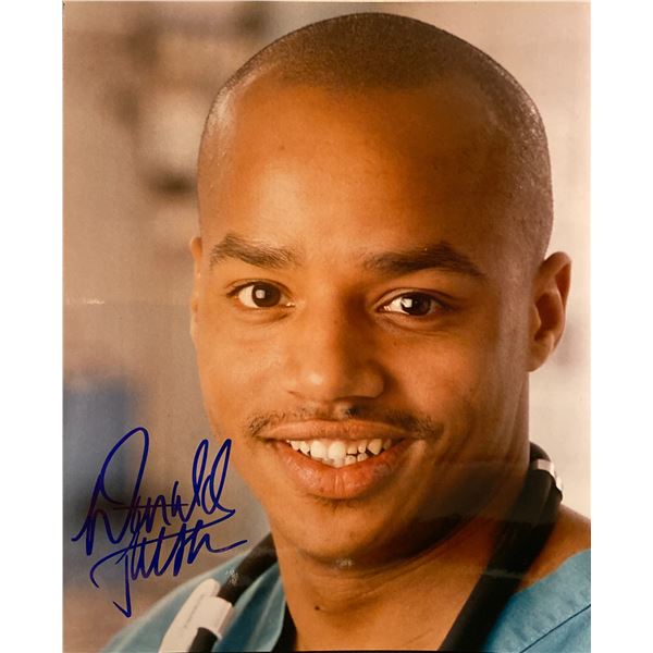 Scrubs Donald Faison signed photo