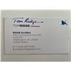 Image 1 : Former United States Secretary of Homeland Security Tom Ridge signed business card