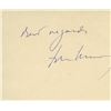 Image 1 : President John F. Kennedy signature cut. GFA Authenticated