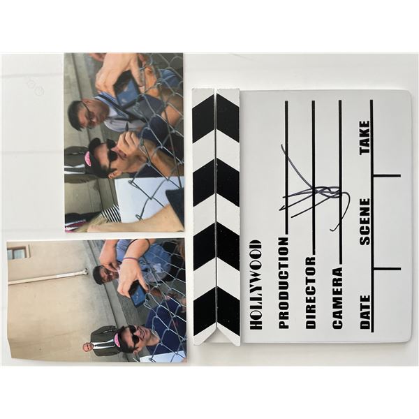 Star Wars J.J Abrams signed clapperboard with photos