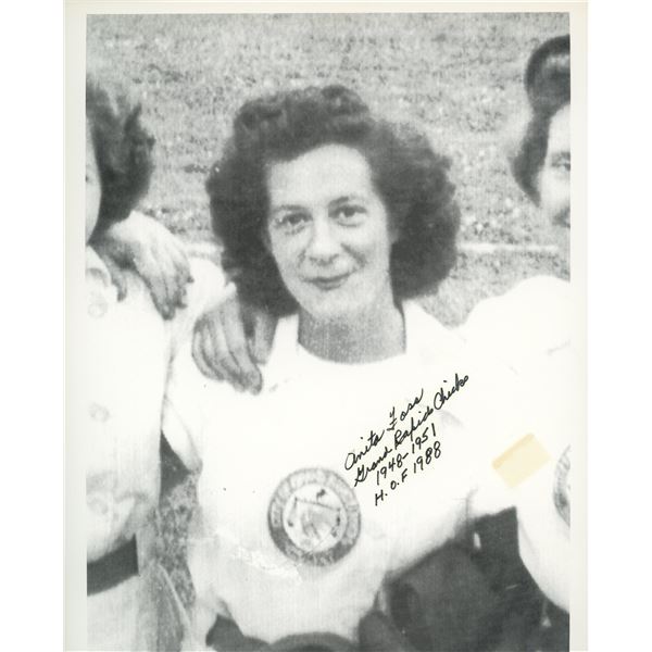 Anita Foss signed photo