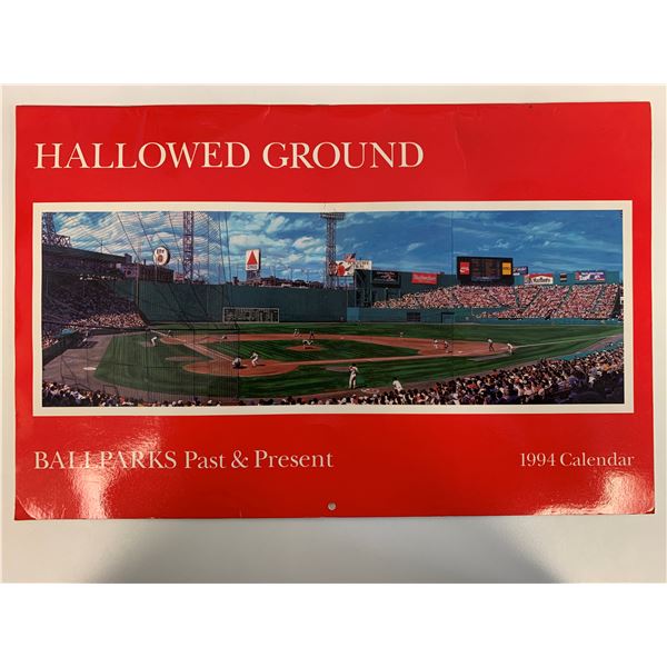 1994 Hallowed Ground Ballparks Calendar