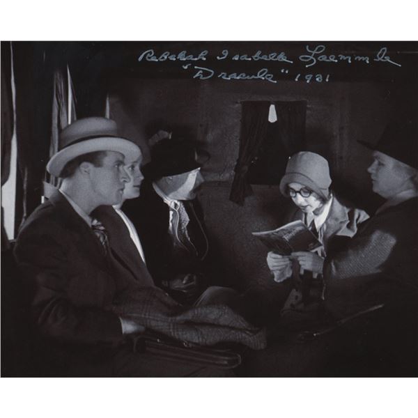 Dracula signed movie photo