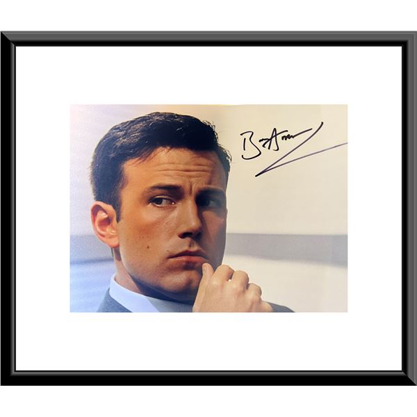 Ben Affleck signed photo