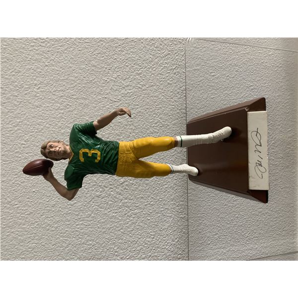 Joe Montana autographed figurine.  The Salvino Collection.  10 inches