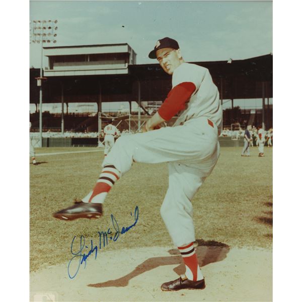 Lindy McDaniel signed photo