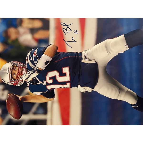 Tom Brady signed photo