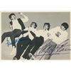 Image 1 : The Beatles signed trading card. GFA Authenticated