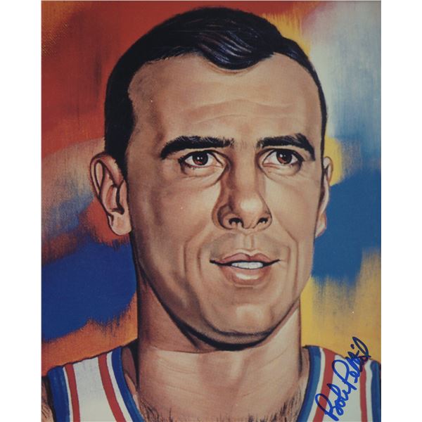 Bob Pettit signed photo