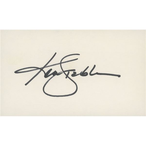 Ken Stabler original signature