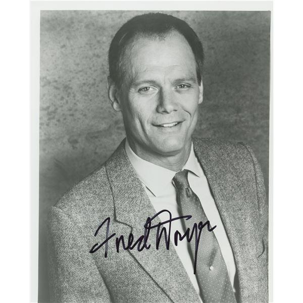 Fred Dryer signed photo