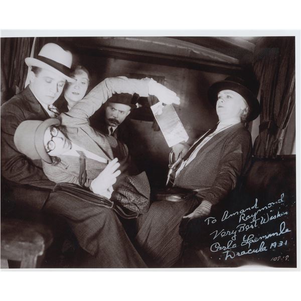 Carla Laemmle signed photo