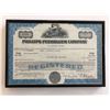 Image 1 : Framed Phillips Petroleum Company Stock Certificate