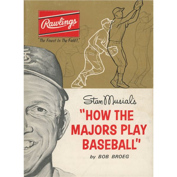 Stan Musial's How The Majors Play Baseball book