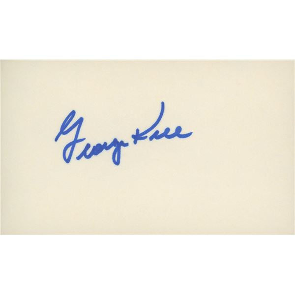 George Kell original signature