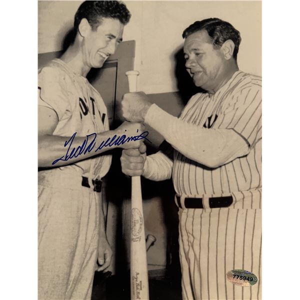 Ted Williams signed photo