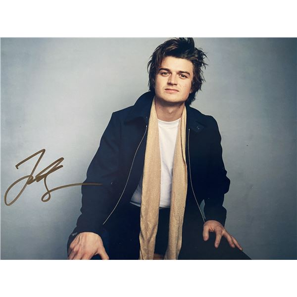 Stranger Things Joe Keery signed photo
