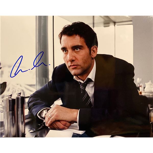 Closer Clive Owen signed movie photo