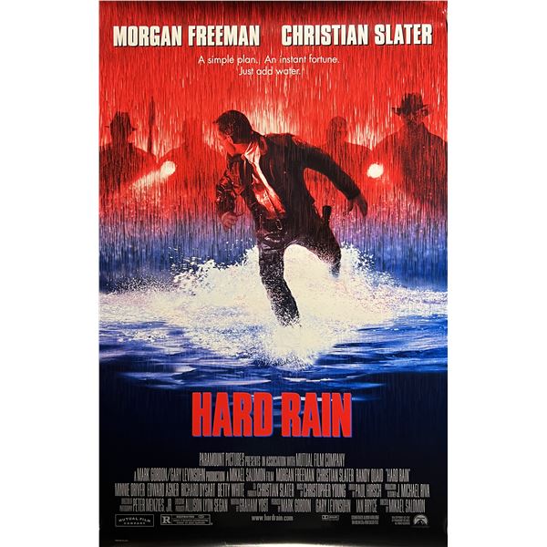 Hard Rain 1998 Original Movie Poster