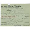 Image 1 : Alfred E. Smith signed check
