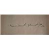 Image 1 : Winston Churchill original signature