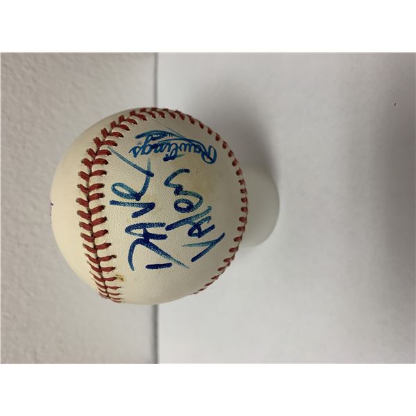 Jazz musicians signed baseball