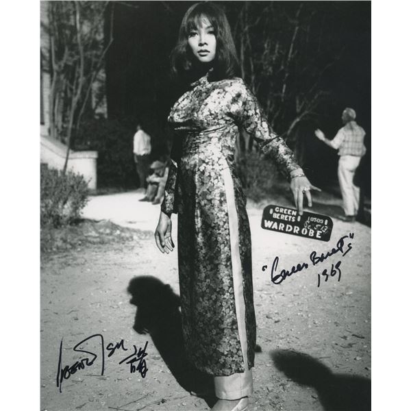 The Green Berets Irene Tsu signed movie photo