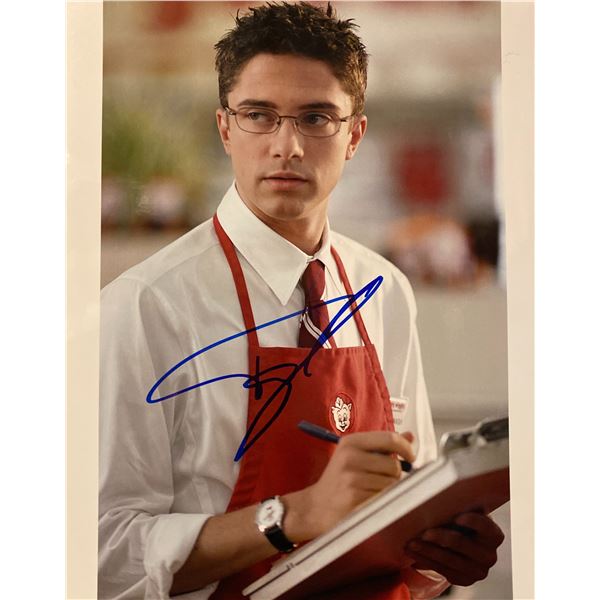 Topher Grace signed photo