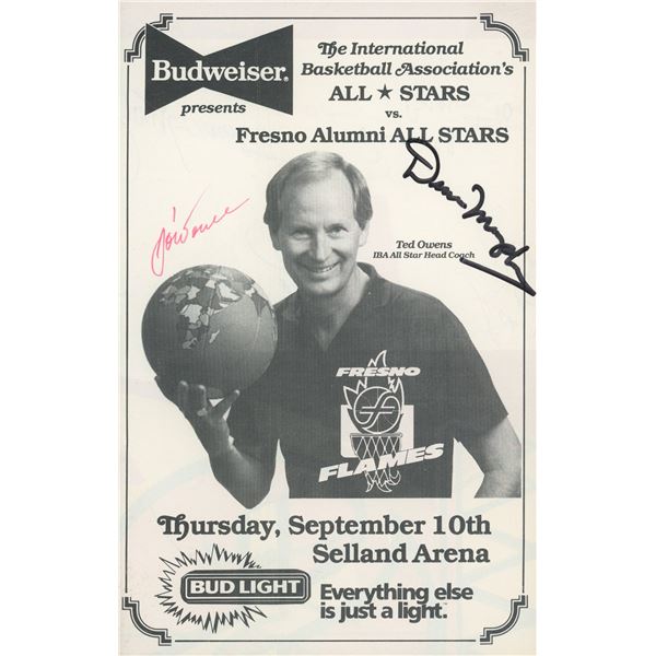 IBA promo ad signed by Dennis Murphy and Ted Owen