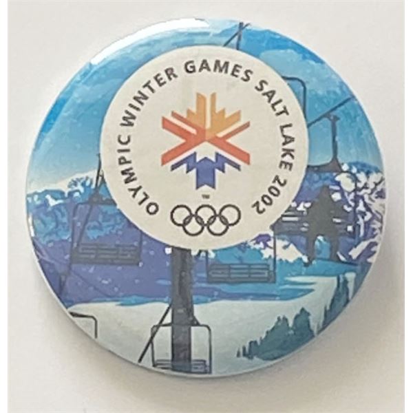 2002 Olympic Winter Games pin