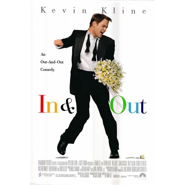In & Out original 1997 vintage one sheet movie poster