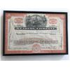 Image 1 : Framed Reading Company Stock Certificate