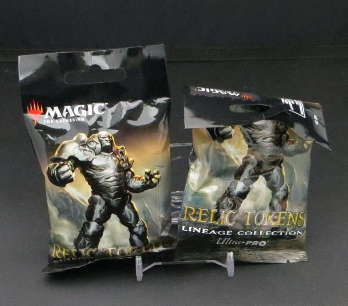 2x New MTG Relic Tokens Lineage Collection Pack (3 tokens per pack)
